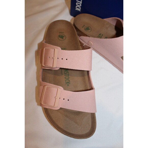 Birkenstock Arizona Rivet Buckle Narrow Fit Soft Bed Canvas Sandals EU 41 - Picture 3 of 5